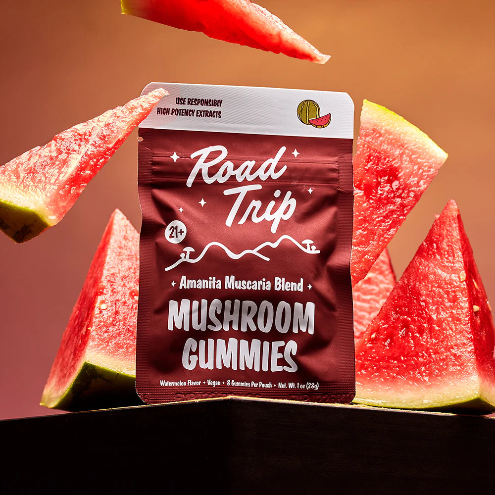 Road Trip Amanita Muscaria Mushroom Gummies