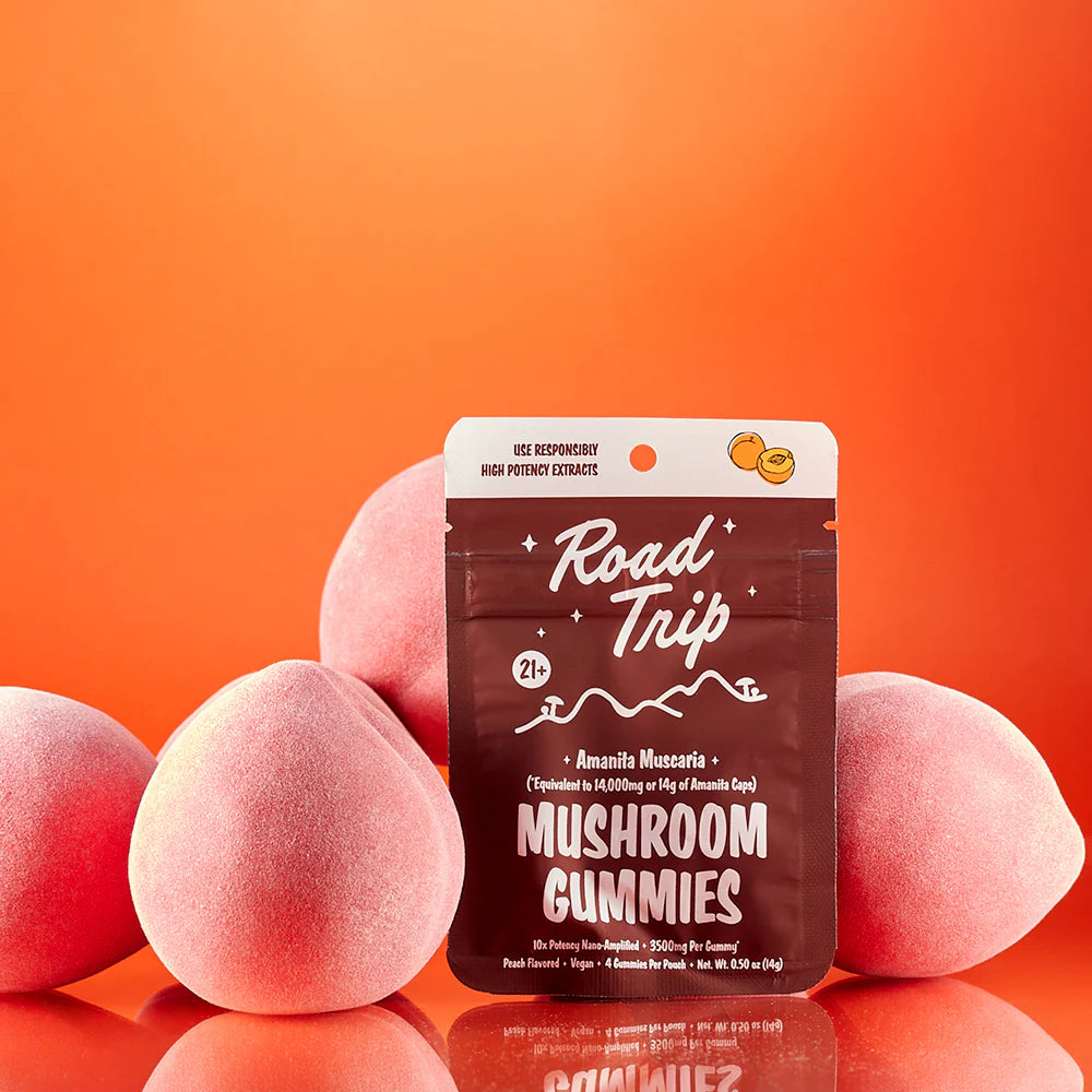 Road Trip Amanita Muscaria Mushroom Gummies