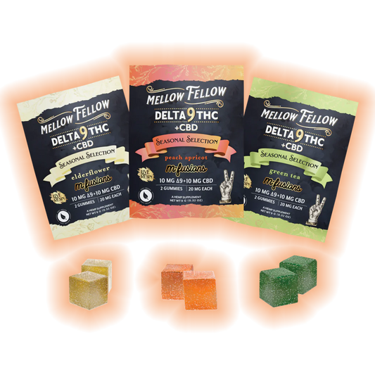 Mellow Fellow - Delta 9 Live Resin Gummies 40mg | M-Fusion