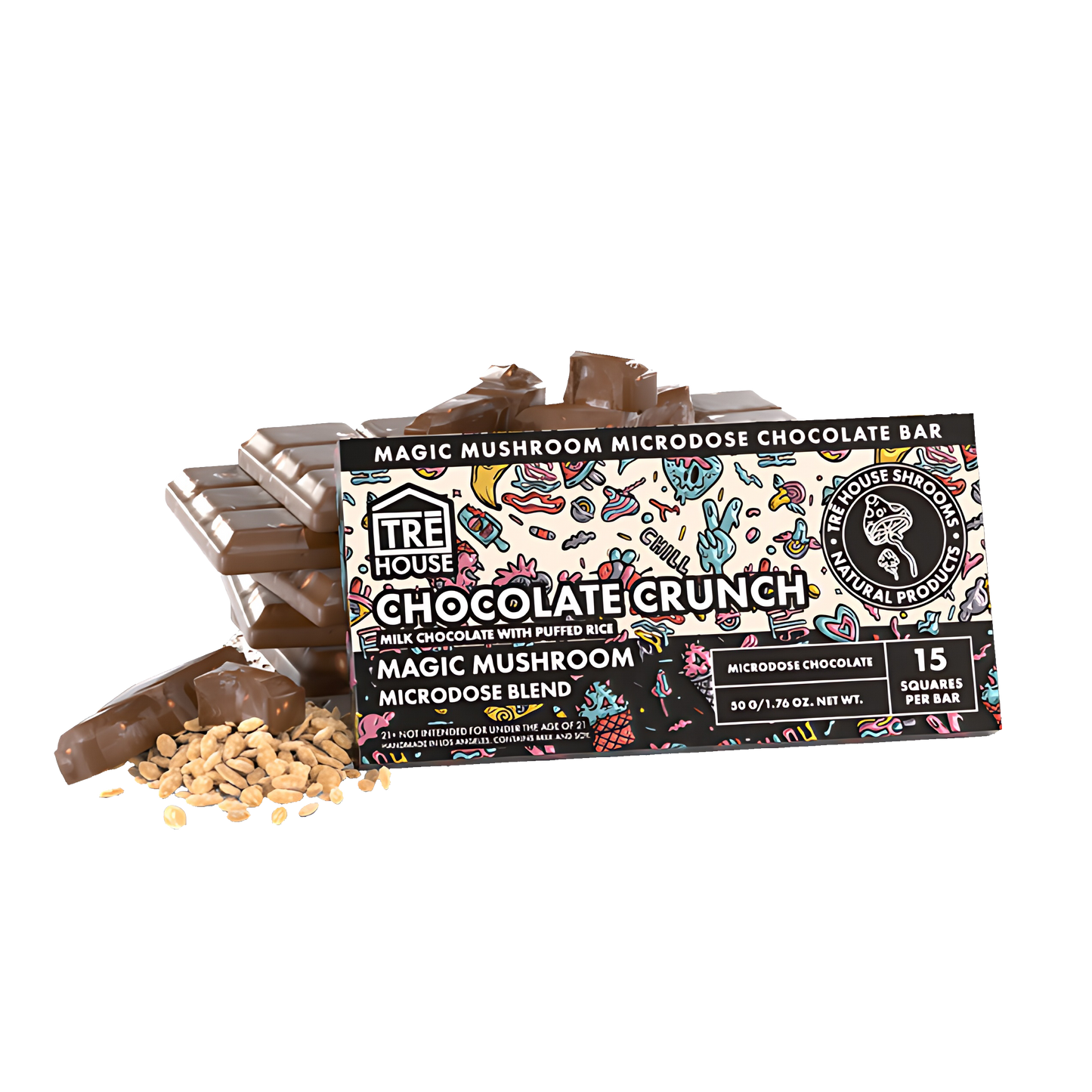 Magic Mushroom Chocolate Bar
