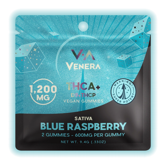 Venera THCA+D9+THCP Strawberry Smoothie 1200 MG Gummies