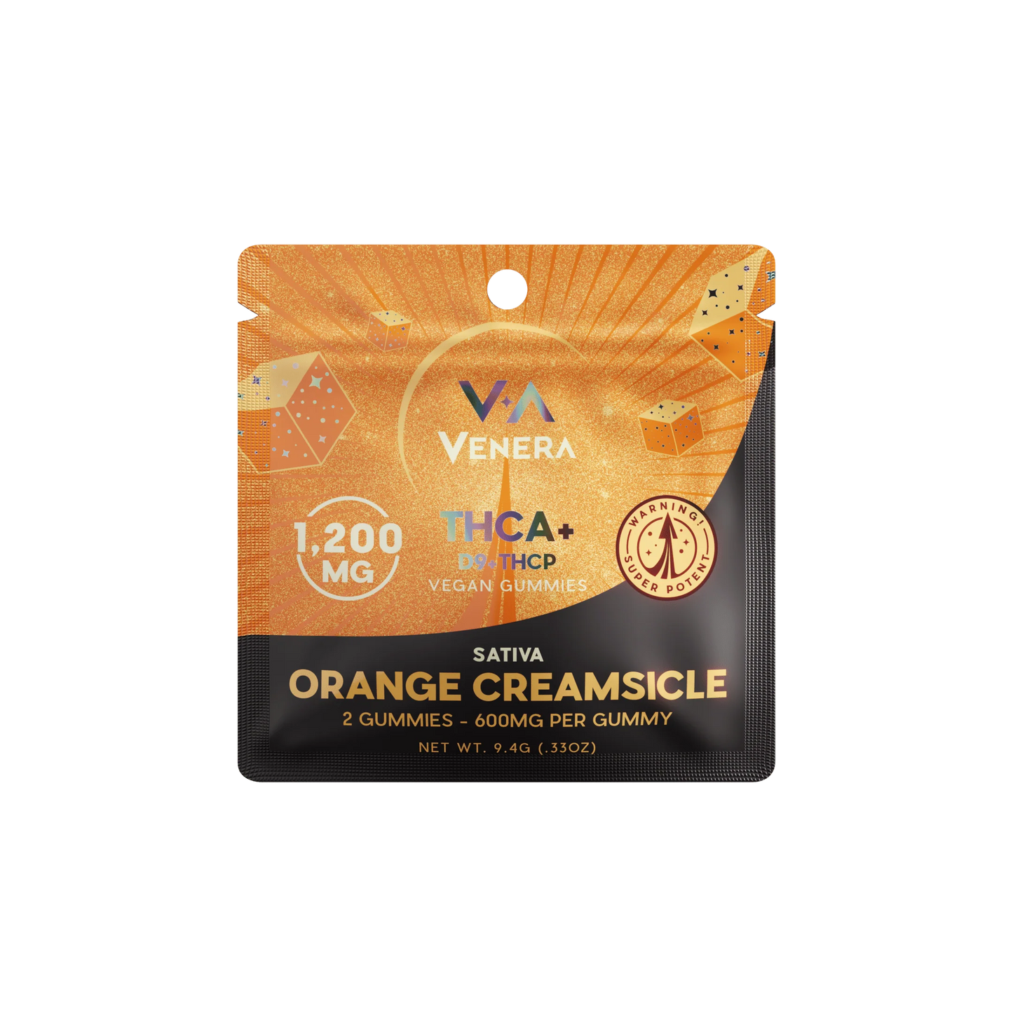 Venera THCA+D9+THCP Strawberry Smoothie 1200 MG Gummies